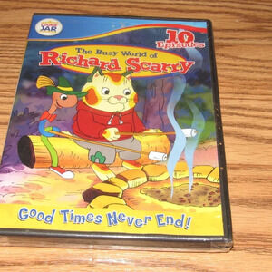 THE BUSY WORLD OF RICHARD SCARRY Good Times Never End! (10 Episodes) DVD